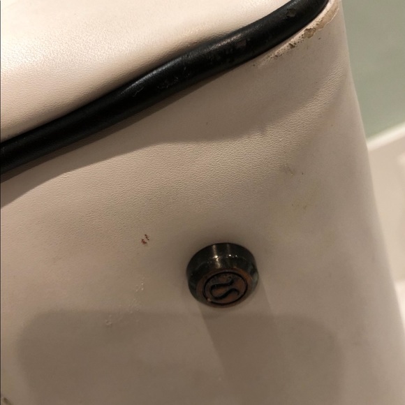 Lululemon Sweat Once A Day Bag ~ White ~ Handles - Picture 11 of 16